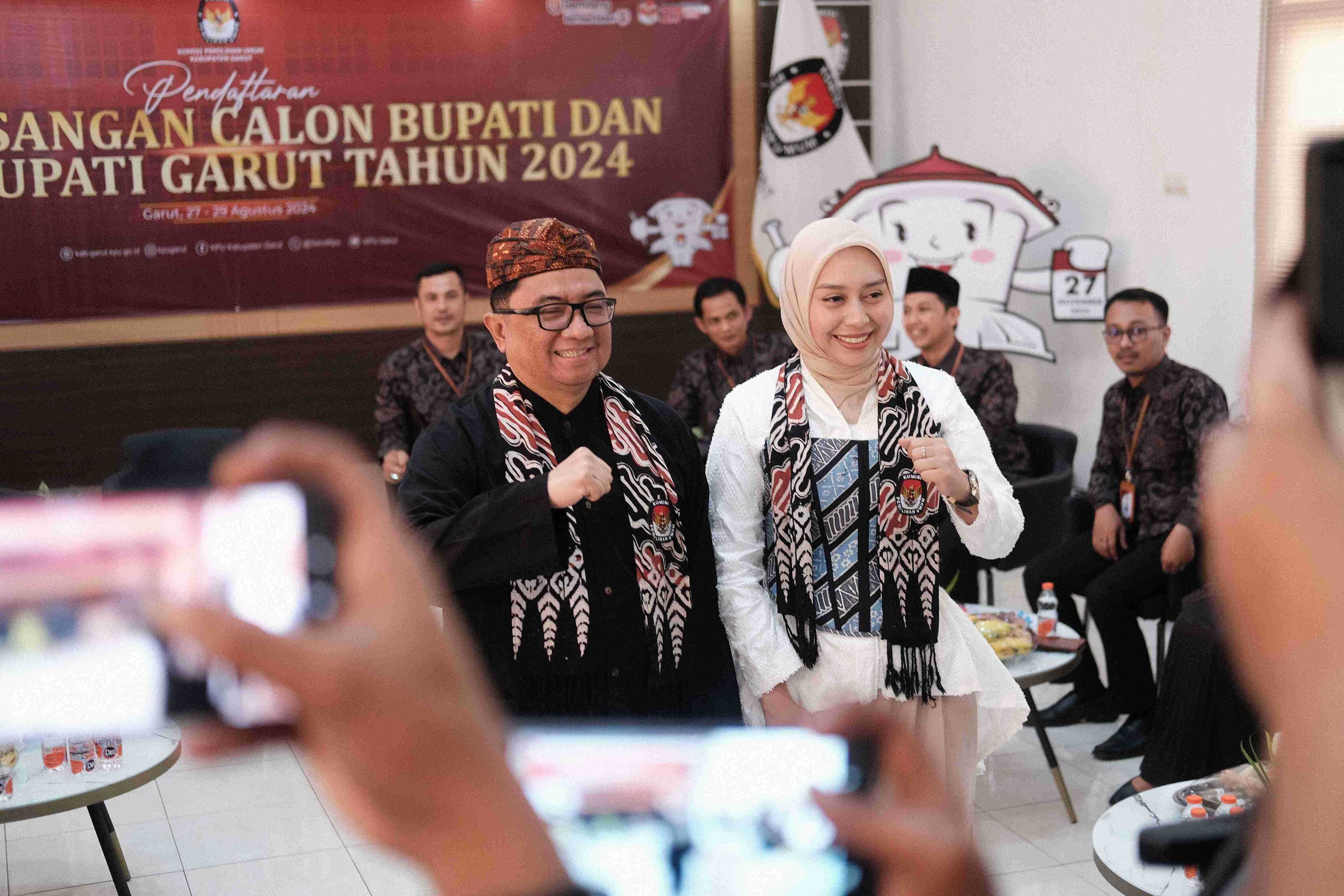 Pilkada Garut : Syakur-Putri Kantongi Dukungan 72 Persen Suara Partai Politik di DPRD